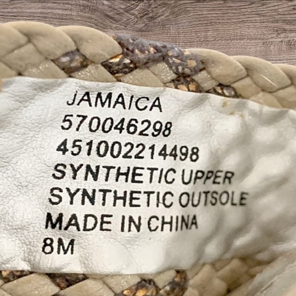 White House Black Market Cork Wedge Sandals – Size 8M - Picture 7 of 7